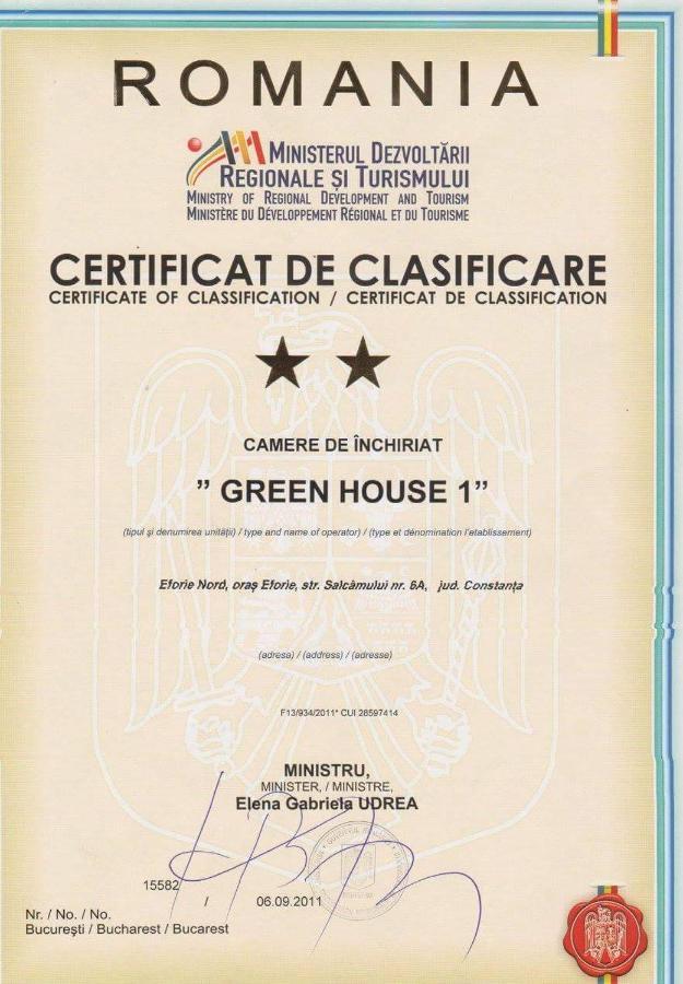 Green House 1 Eforie Nord Exterior foto